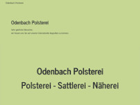 Screenshot for http://www.odenbach-polsterei.de