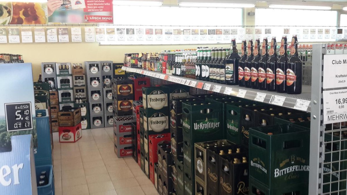 Bilder Lösch Depot Getränkemarkt Wolfen