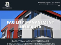 Facility Management Neubauer website screenshot