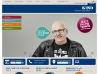KIND Hörgeräte website screenshot