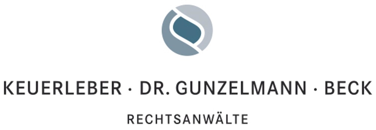 Rechtsanwälte Gerhard Keuerleber, Dr. Karin Gunzelmann, Michael Beck Logo