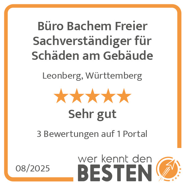 Bilder Büro Bachem Freier Sachverständiger für Schäden am Gebäude