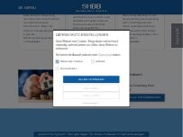 Website Screenshot SHBB Steuerberatungsgesellschaft mbH