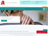 Website Screenshot Lachsbach-Apotheke
