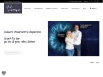 Website Screenshot Augenoptik Kempe GmbH