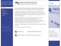 Screenshot for www.frobenius-buerger.de