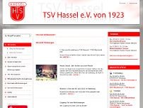 Screenshot for www.tsvhassel.de