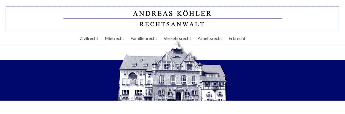 Bilder Rechtsanwalt Andreas Köhler