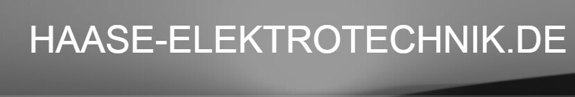 Stefan Haase Haase Elektrotechnik Elektrotechniker Logo