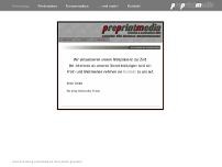 Screenshot for www.preprintmedia.de