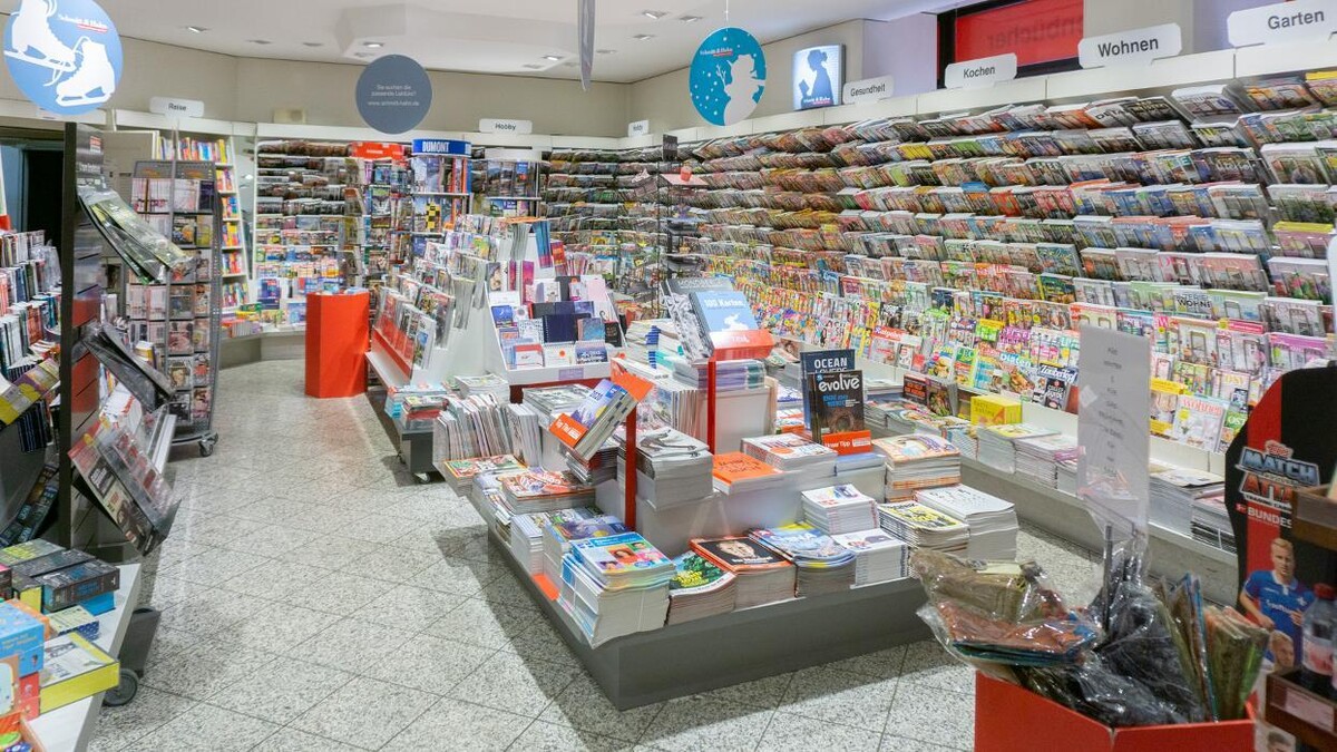 Bilder Schmitt & Hahn Buch und Presse im Bahnhof Ingolstadt