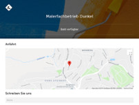 Malerfachbetrieb Frank Dunkel website screenshot