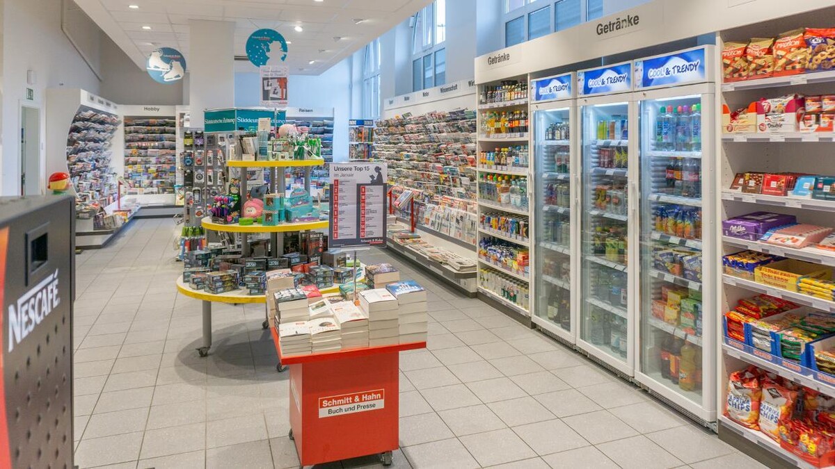 Bilder Schmitt & Hahn Buch und Presse im Bahnhof Rastatt