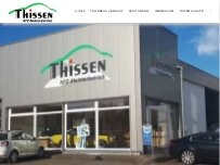 Website Screenshot Berthold Thissen