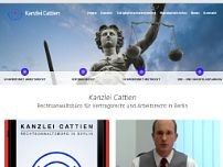 Holger Cattien website screenshot