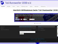 Screenshot for www.tusdunzweiler.de