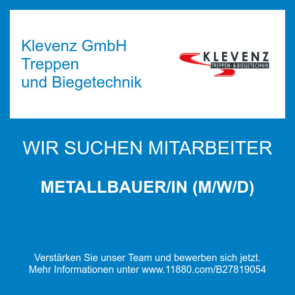 Bilder Klevenz GmbH Treppen und Biegetechnik
