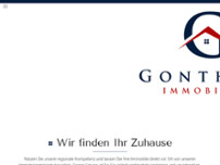 Gonthier Immobilien website screenshot