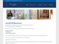 Internistische Gemeinschaftspraxis Dres. med. Jörg Mangold und Wolfgang Böck website screenshot