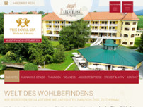 Screenshot for http://www.hotel-parkschloessl.de