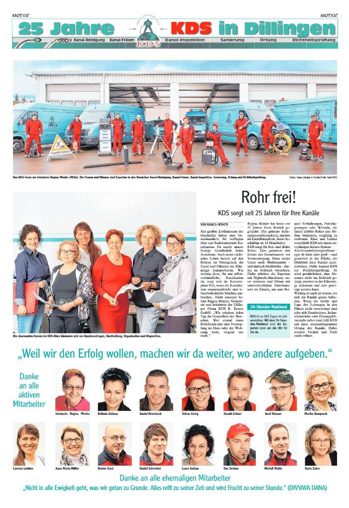 Bilder KDS Regina Reiner GmbH