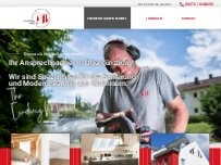 Website Screenshot Michel Ludwig Zimmerei - Holzbau