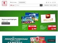Website Screenshot Kaufland Schweinfurt