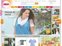 Screenshot for www.nkd.de