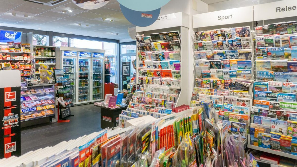 Bilder Schmitt & Hahn Buch und Presse im Bahnhof Gunzenhausen