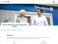 Website Screenshot Öffentliche Versicherung Braunschweig - Nina Wolters