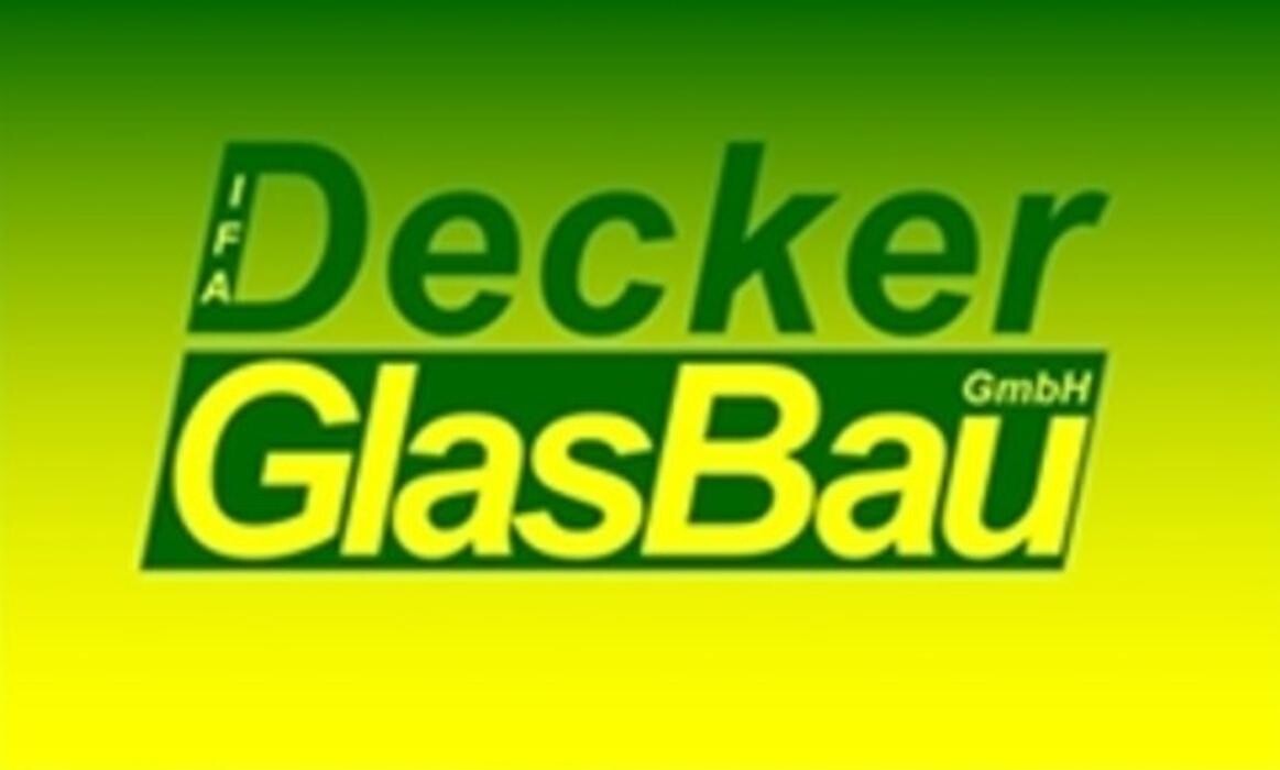 Bilder IFA Decker Glasbau GmbH Glaserei