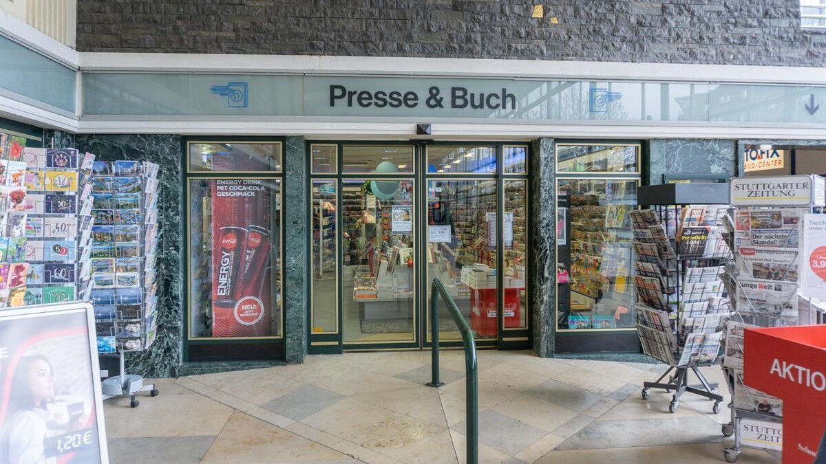 Bilder Schmitt & Hahn Buch und Presse im Bahnhof Pforzheim