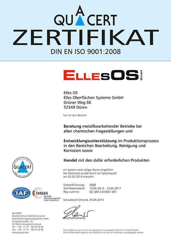Bilder Elles Oberflächen Systeme GmbH