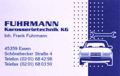 Bilder Fuhrmann Karosserietechnik