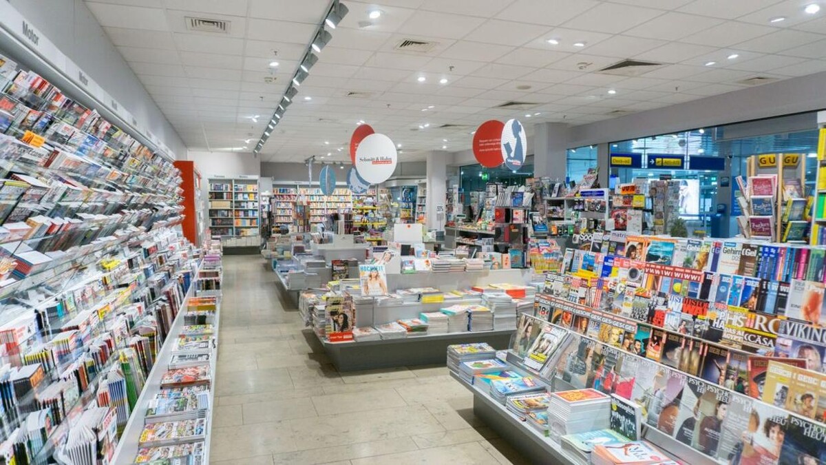 Bilder Schmitt & Hahn Buch und Presse im Flughafen Nürnberg - Schalterhalle