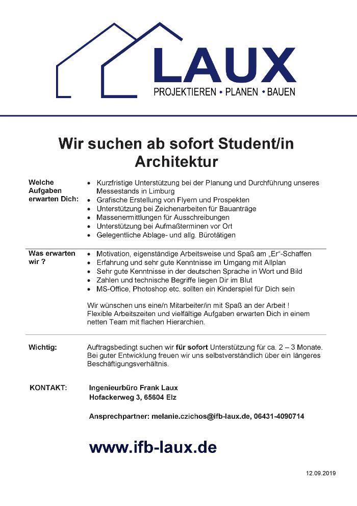 Bilder Ingenieurbüro für Bauwesen Dipl.-Ing. Frank Laux