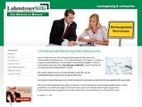 Screenshot for www.lohnsteuerhilfe-neumuenster.de