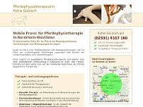Screenshot for www.pferdephysiotherapie-gubisch.de