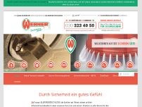 Werner Alarmanlagen GmbH Sicherheitstechnik website screenshot