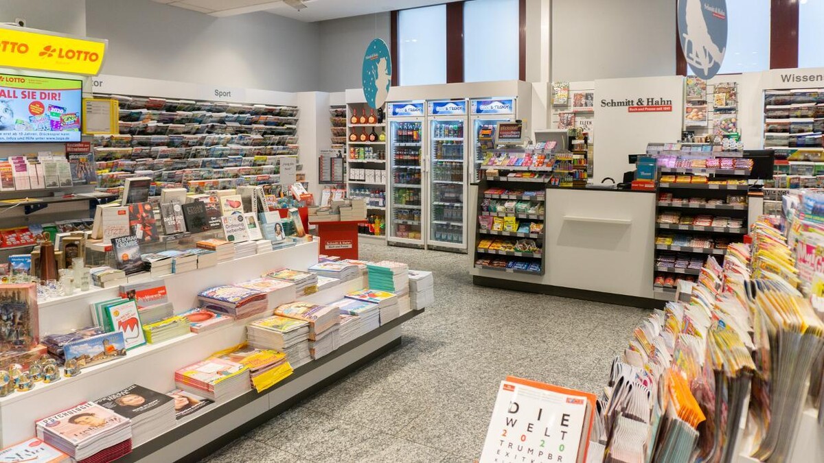 Bilder Schmitt & Hahn Buch und Presse im Hauptbahnhof Nürnberg - Osthalle