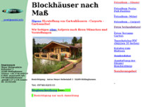 Meyer Holzprodukte website screenshot