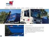 Website Screenshot Frey Containerdienst GmbH