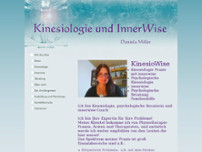 Daniela Miller psychologische Kinesiologie und innerwise website screenshot