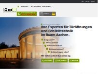 Website Screenshot MTS Schlüsseldienst