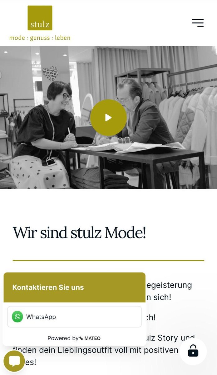 Bilder Stulz-mode:genuss:leben