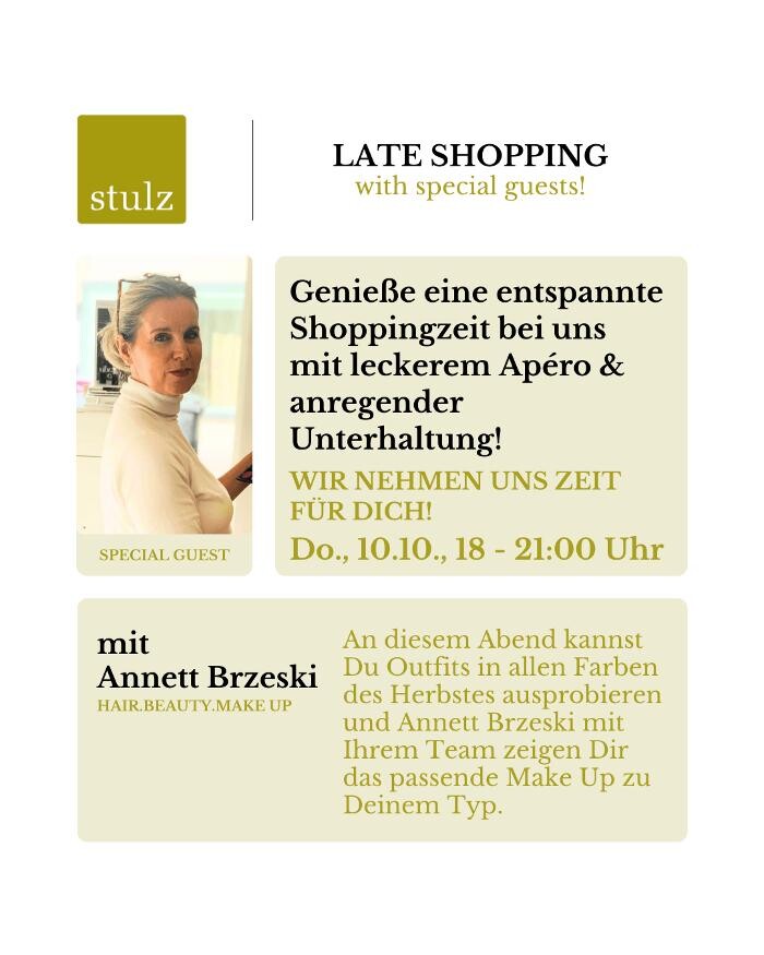 Bilder Stulz-mode:genuss:leben