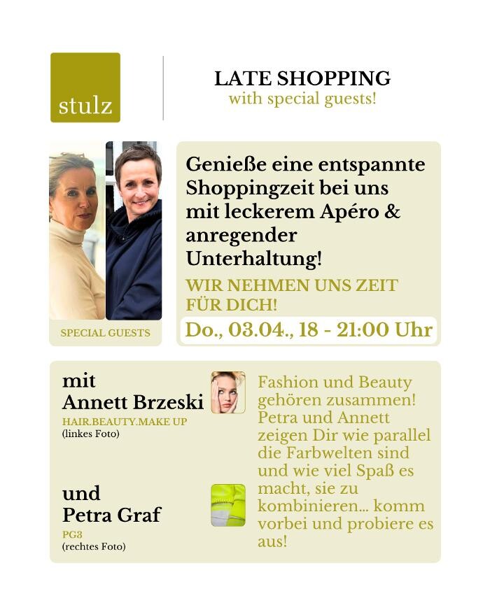 Bilder Stulz-mode:genuss:leben