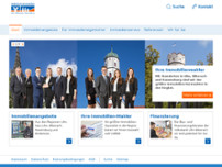 Volksbank Immobilien Ulm Biberach Ravensburg GmbH website screenshot