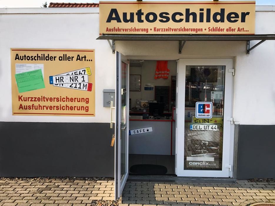 Bilder Autoschilder & Zulassungen Tönjes Melsungen