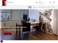 Website Screenshot Markus Fischer Rechtsanwalt